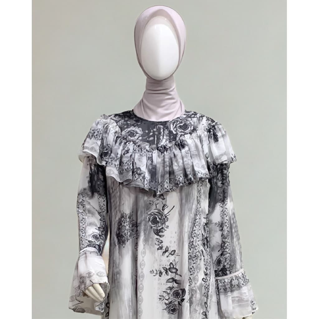 Qoni | Ld. Ziora | Gaun dailylook | Gaun simpel | Gaun elegan | Gaun premium 2