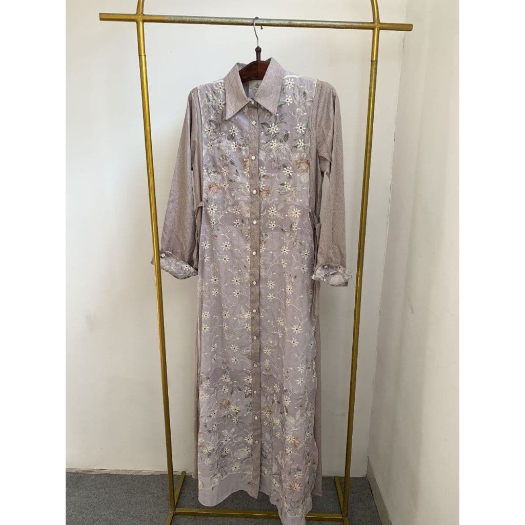 Qoni | LongDress Fesya | Desain Elegan | Cantik 8