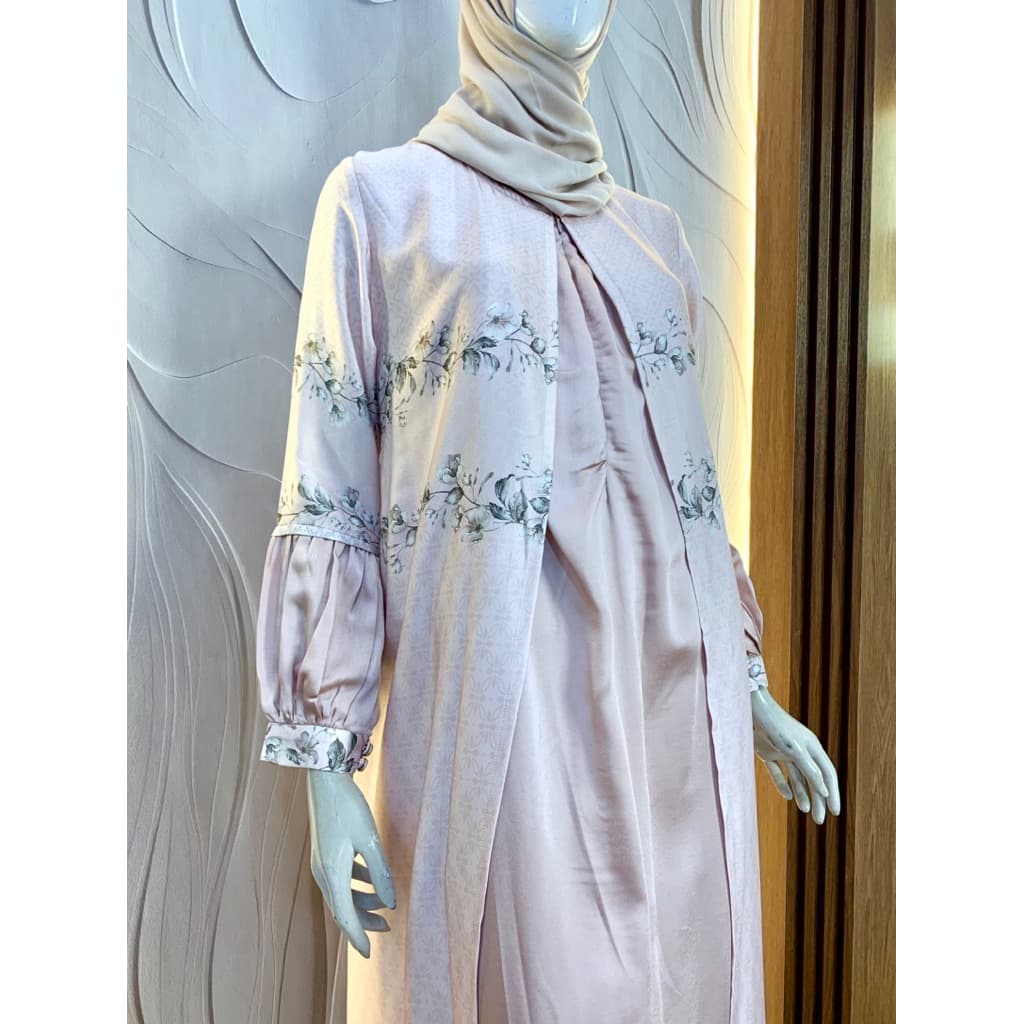 Qoni | Longdress Silk Mareena | Gaun Silk | Gaun Simple | Daily Look | Gaun Elegan | Gaun Premium 3