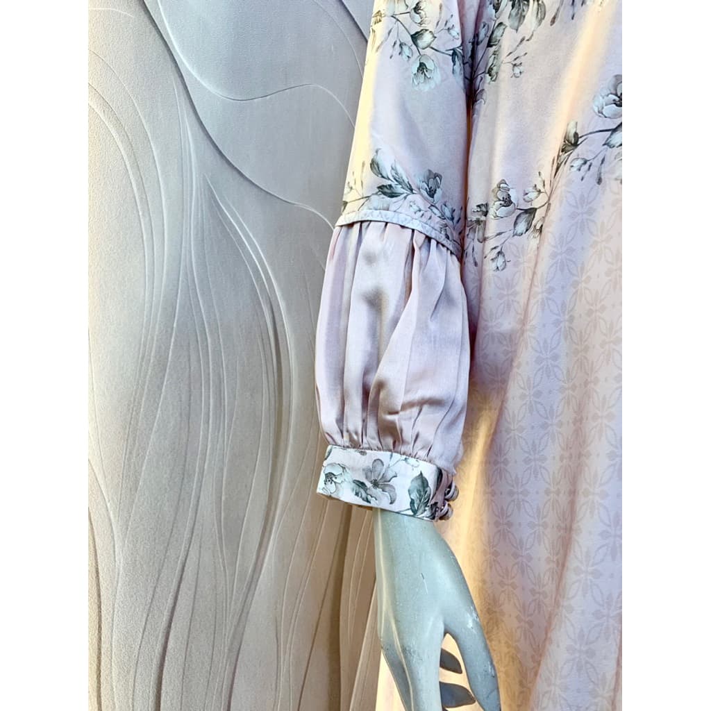 Qoni | Longdress Silk Mareena | Gaun Silk | Gaun Simple | Daily Look | Gaun Elegan | Gaun Premium 4