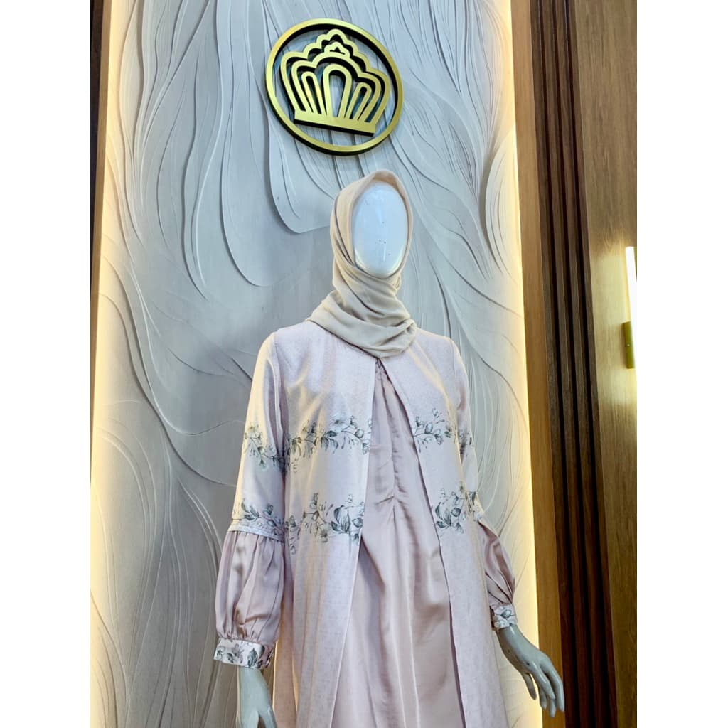 Qoni | Longdress Silk Mareena | Gaun Silk | Gaun Simple | Daily Look | Gaun Elegan | Gaun Premium 5
