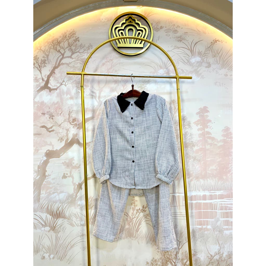 Qoni | One Set Zeva | Gaun Simple | Dress Mewah | Gaun Elegan | Gaun Premium 5