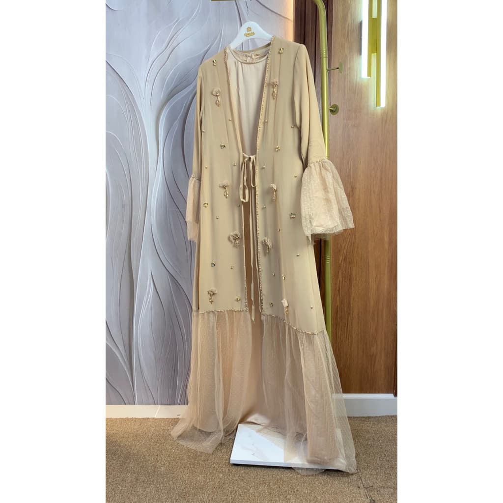 Qoni | Outer Mireya | Gaun Pesta Premium | Gaun Berpayet Premium | Gaun Mewah dan Elegan 2