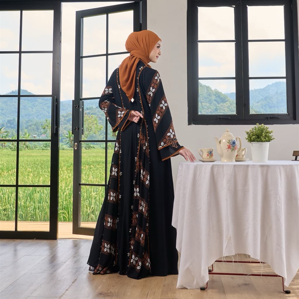 QONITA BATIK | CIKITA DRESS | GAUN DRESS 2