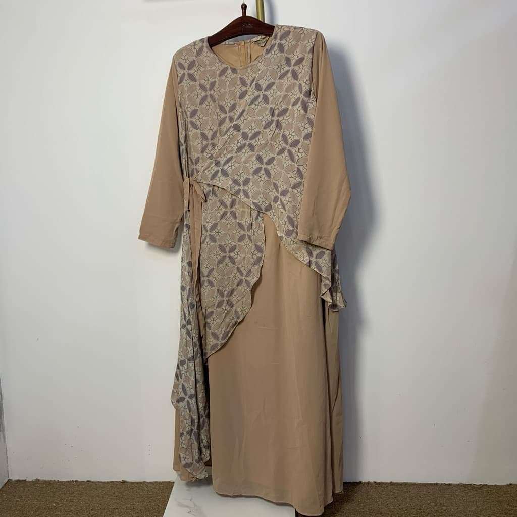 Qonita Batik Gaun Aisya - Simple Daily Dress Batik 8