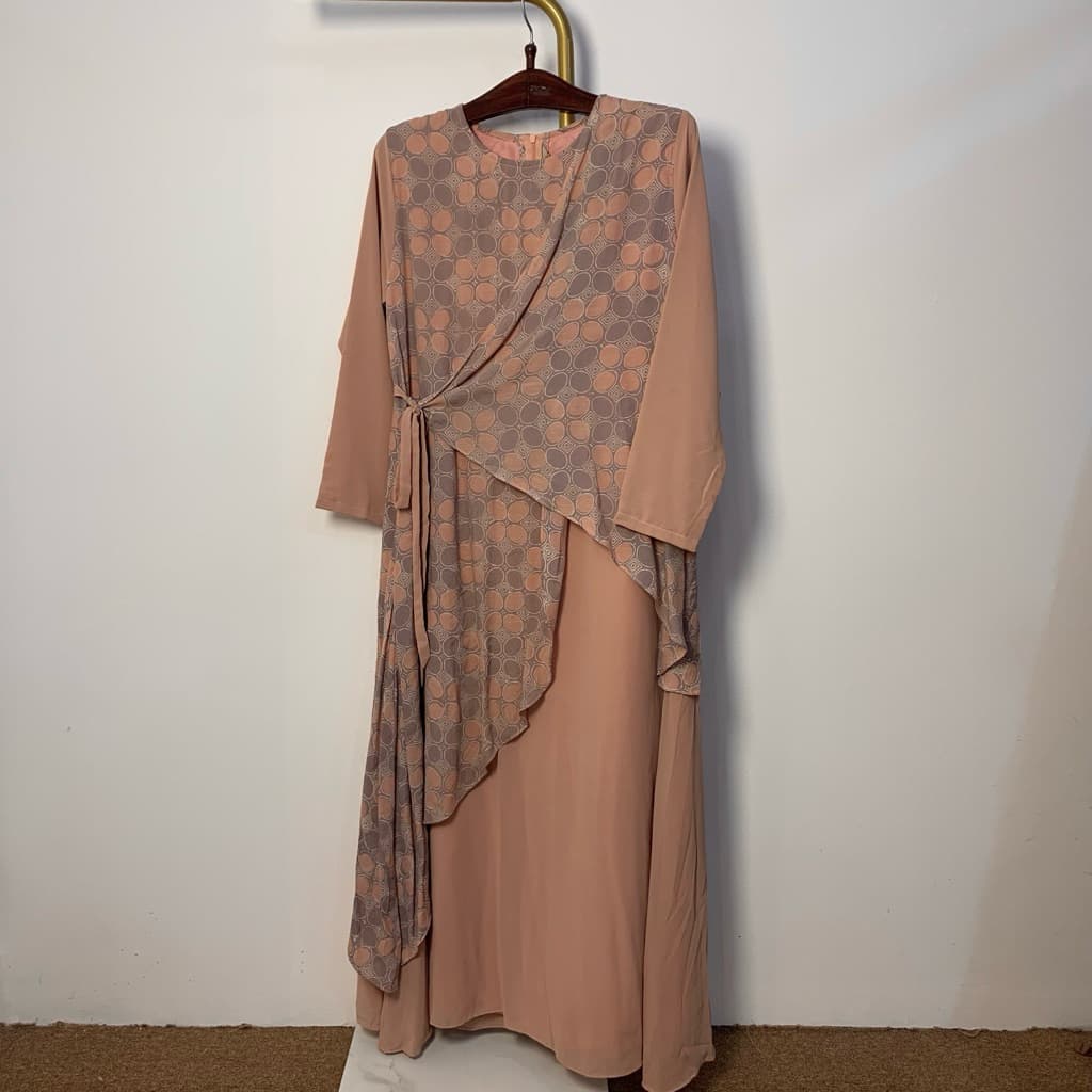 Qonita Batik Gaun Aisya - Simple Daily Dress Batik 9