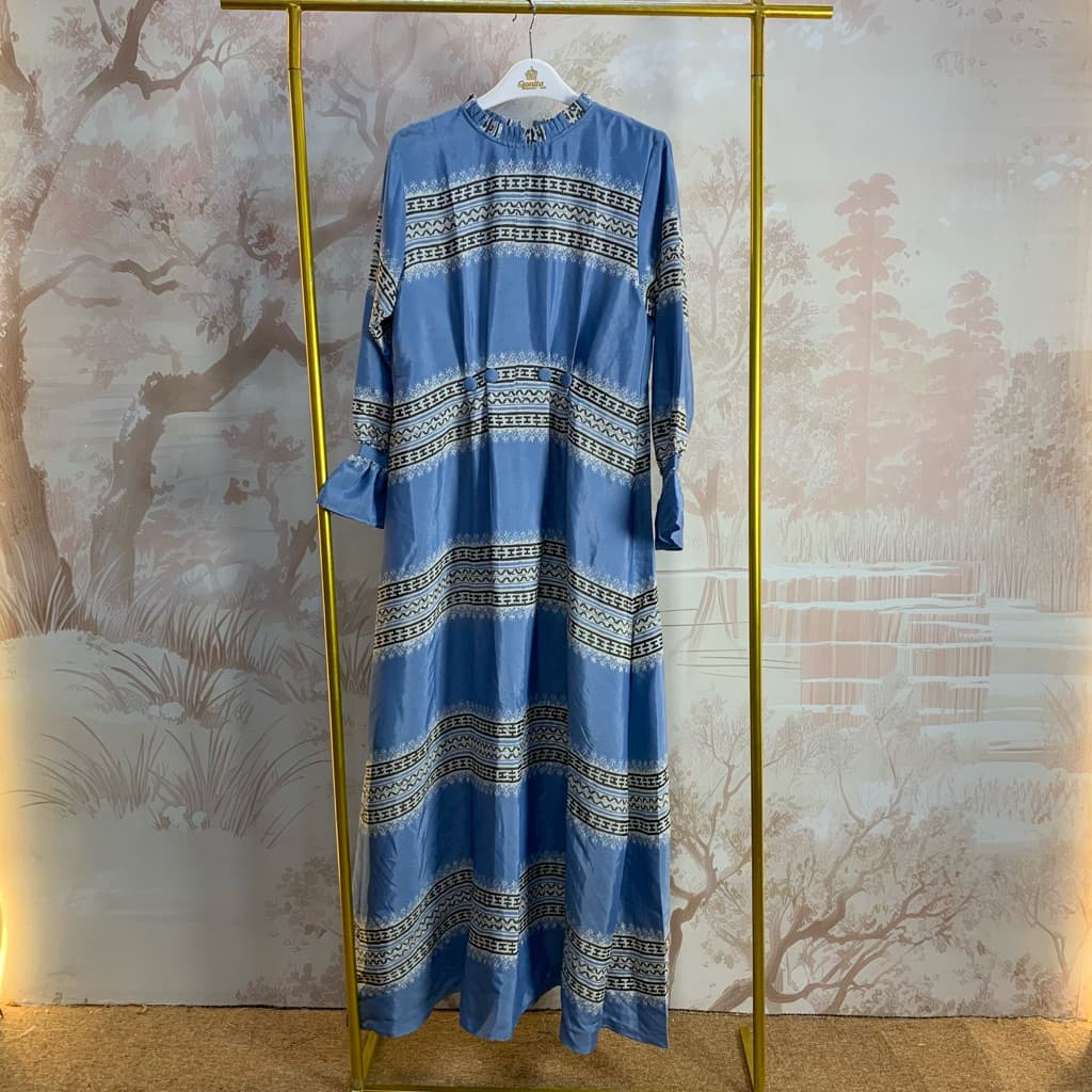 Qonita Batik Gaun Aneta - Dress Daily Batik Soft 7