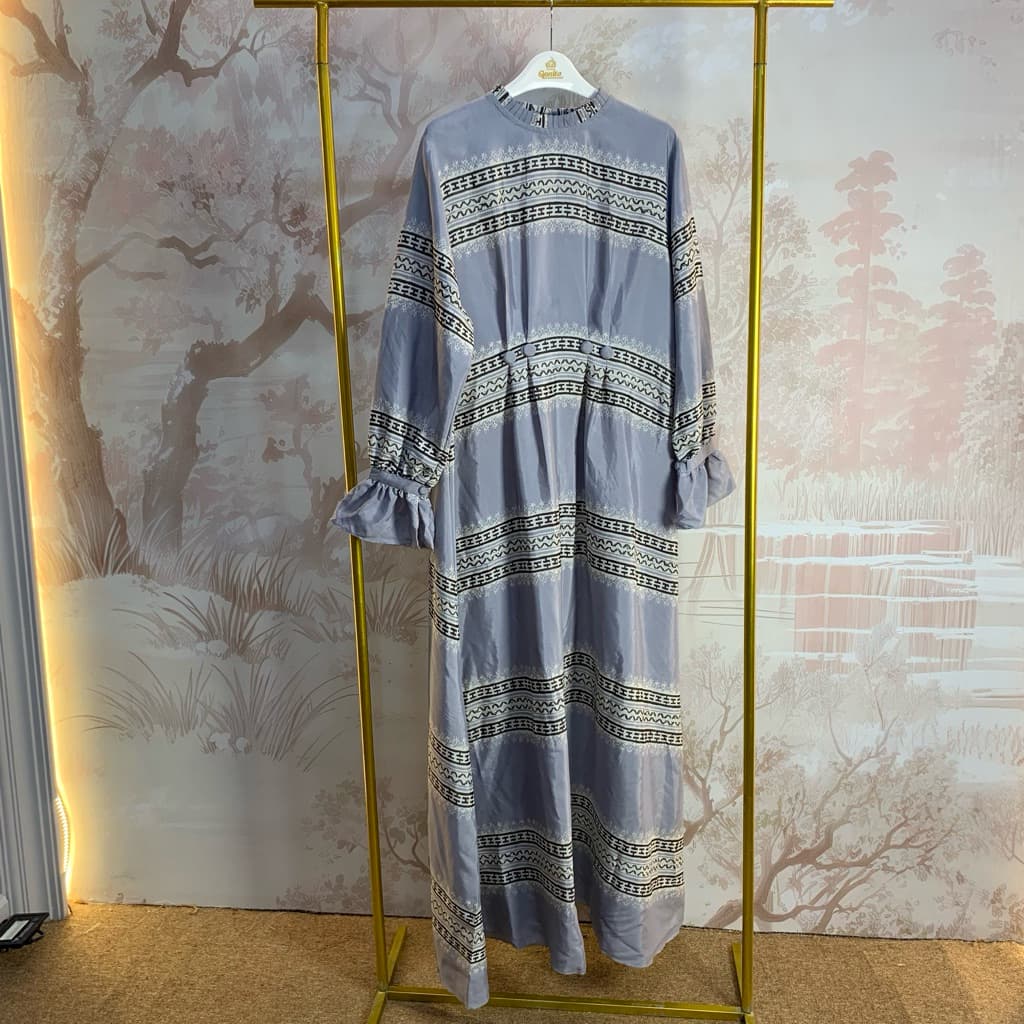 Qonita Batik Gaun Aneta - Dress Daily Batik Soft 8