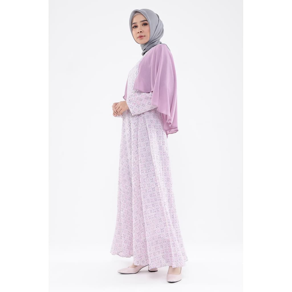 Qonita Batik Gaun Athira - Dress Batik Simple 2