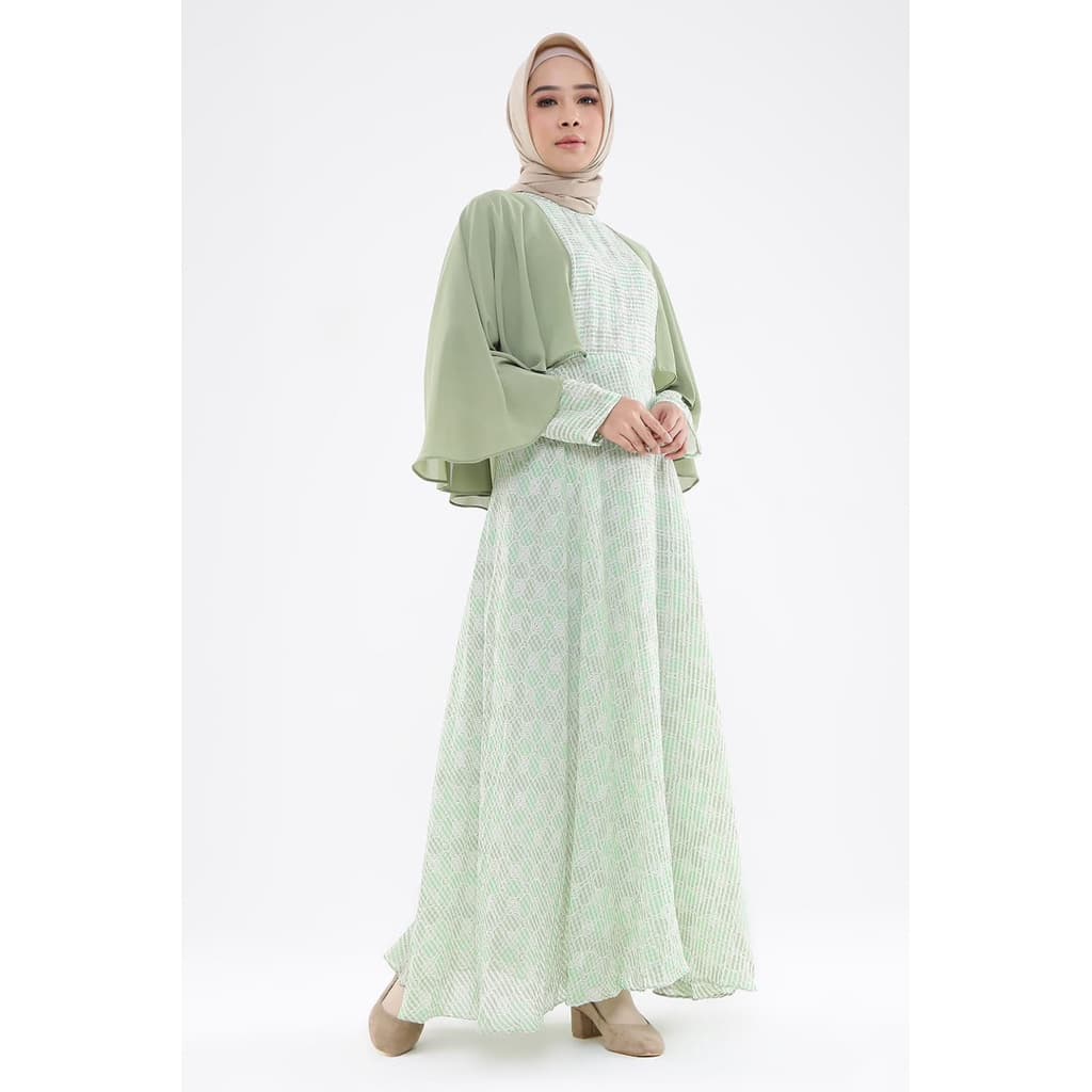 Qonita Batik Gaun Athira - Dress Batik Simple 5