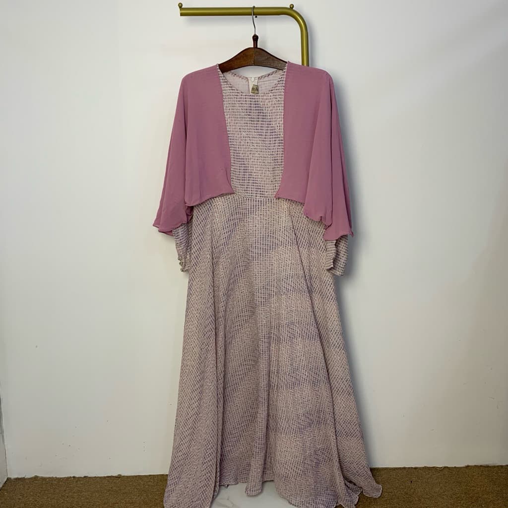 Qonita Batik Gaun Athira - Dress Batik Simple 7
