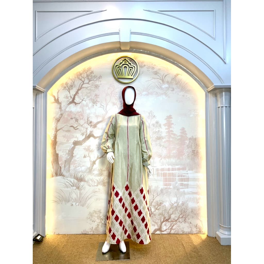 Qonita Batik Gaun Dailha - Batik Daily Simple Dress