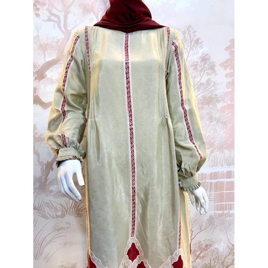 Qonita Batik Gaun Dailha - Batik Daily Simple Dress 2