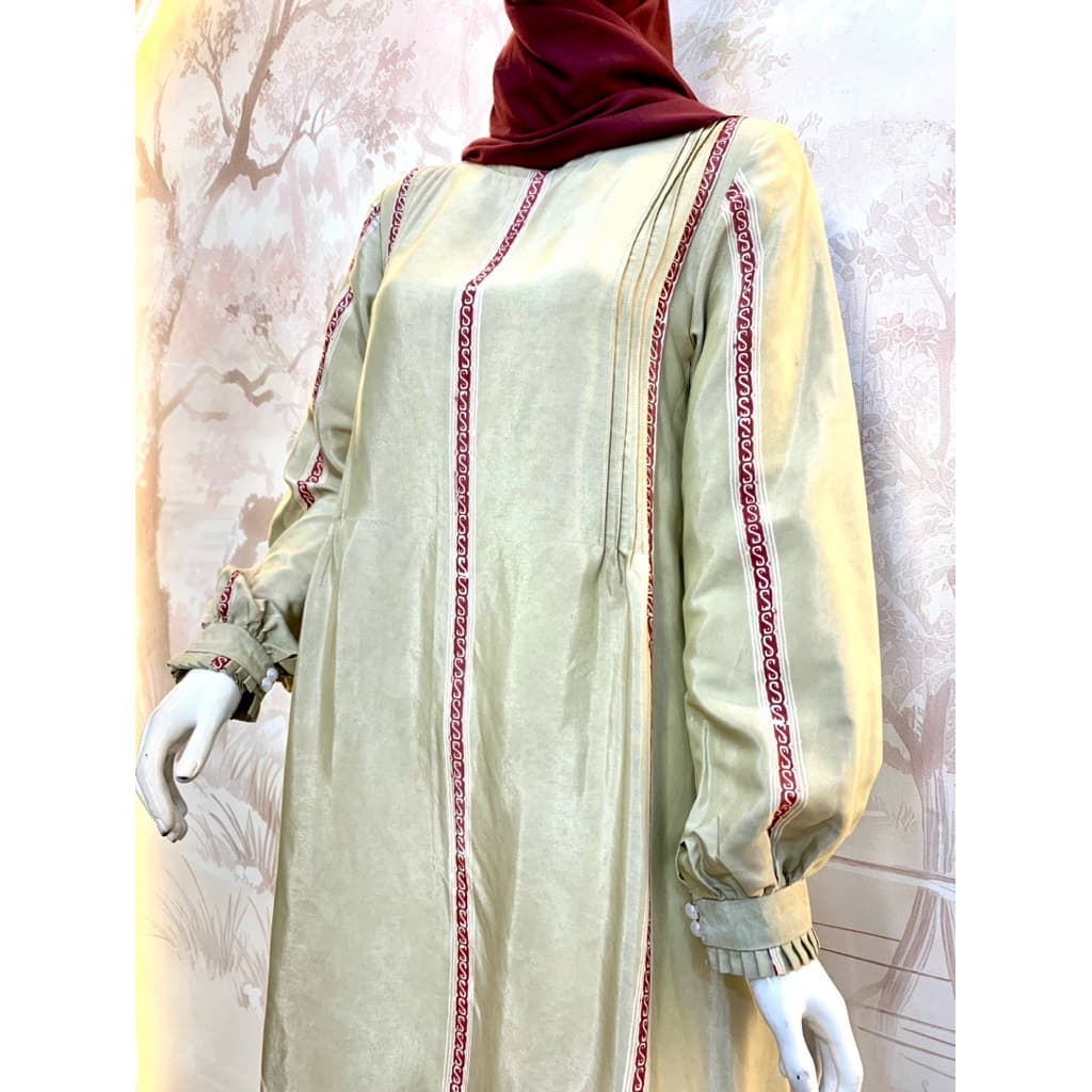 Qonita Batik Gaun Dailha - Batik Daily Simple Dress 4