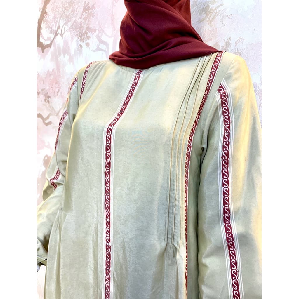 Qonita Batik Gaun Dailha - Batik Daily Simple Dress 5