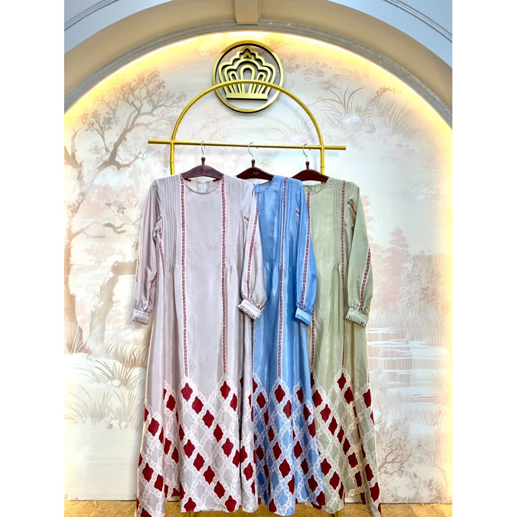 Qonita Batik Gaun Dailha - Batik Daily Simple Dress 7