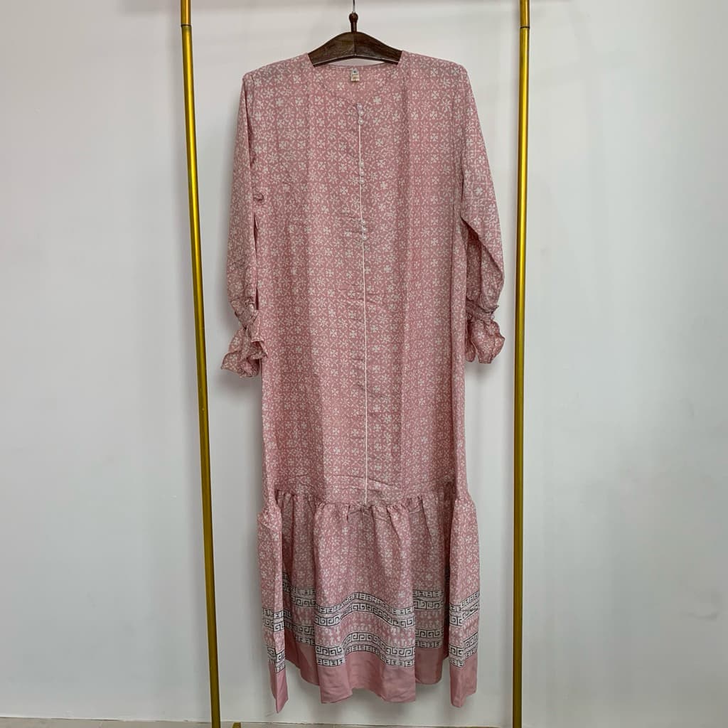 Qonita Batik - Gaun Isana - Busui Friendly Lengan Balon 8