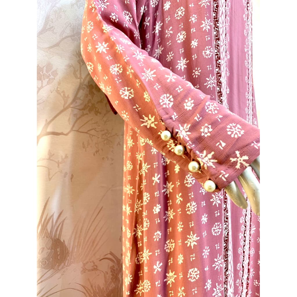 Qonita Batik Gaun Jiana - Batik Daily Simple Dress 5