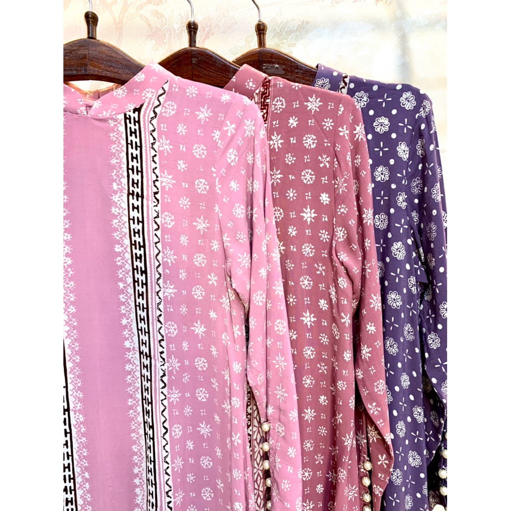Qonita Batik Gaun Jiana - Batik Daily Simple Dress 9