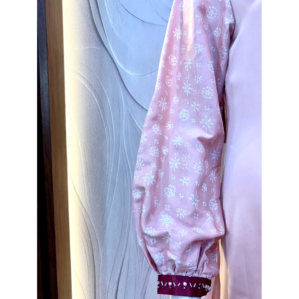 Qonita Batik | Gaun Kayley | Gaun batik | Qonita Batik | Batik Soft | Gaun berpayet 6
