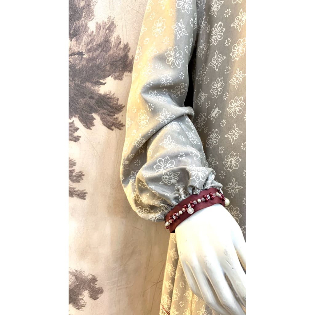Qonita Batik | Gaun Kumala | Gaun Batik Soft | Gaun Batik Daily | Gaun Batik Berpayet 5
