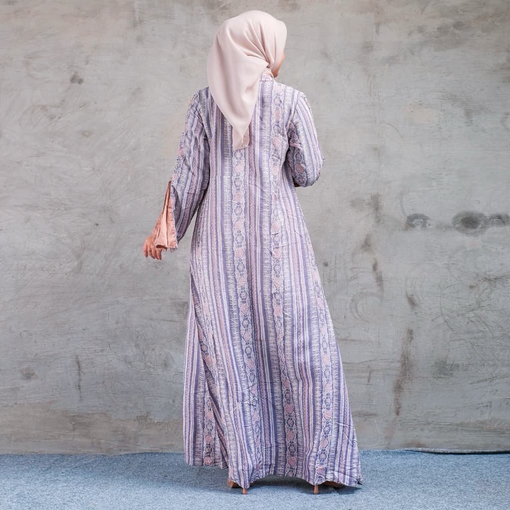 QONITA BATIK | GAUN LEONA | DRESS WANITA ATASAN WANITA | Model Terbaru Desain Elegan Gamis 6