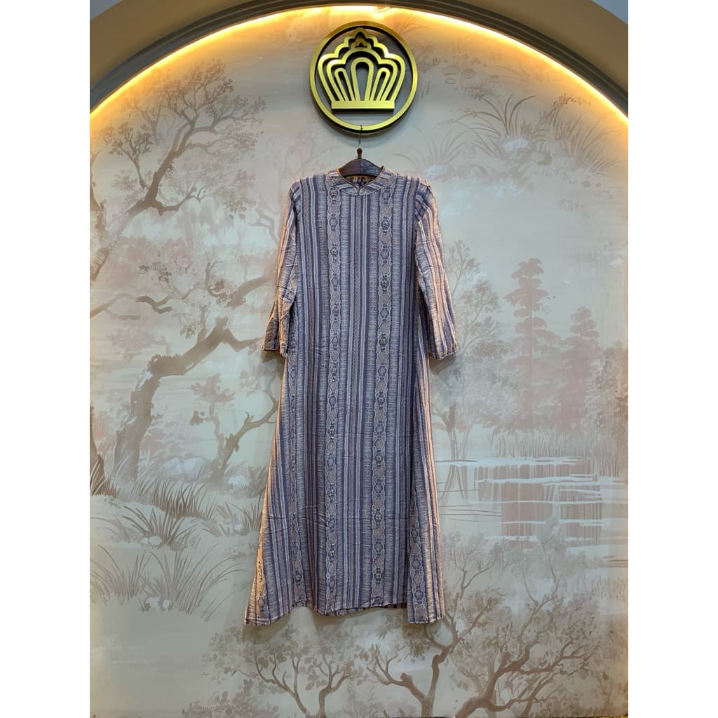 QONITA BATIK | GAUN LEONA | DRESS WANITA ATASAN WANITA | Model Terbaru Desain Elegan Gamis 7