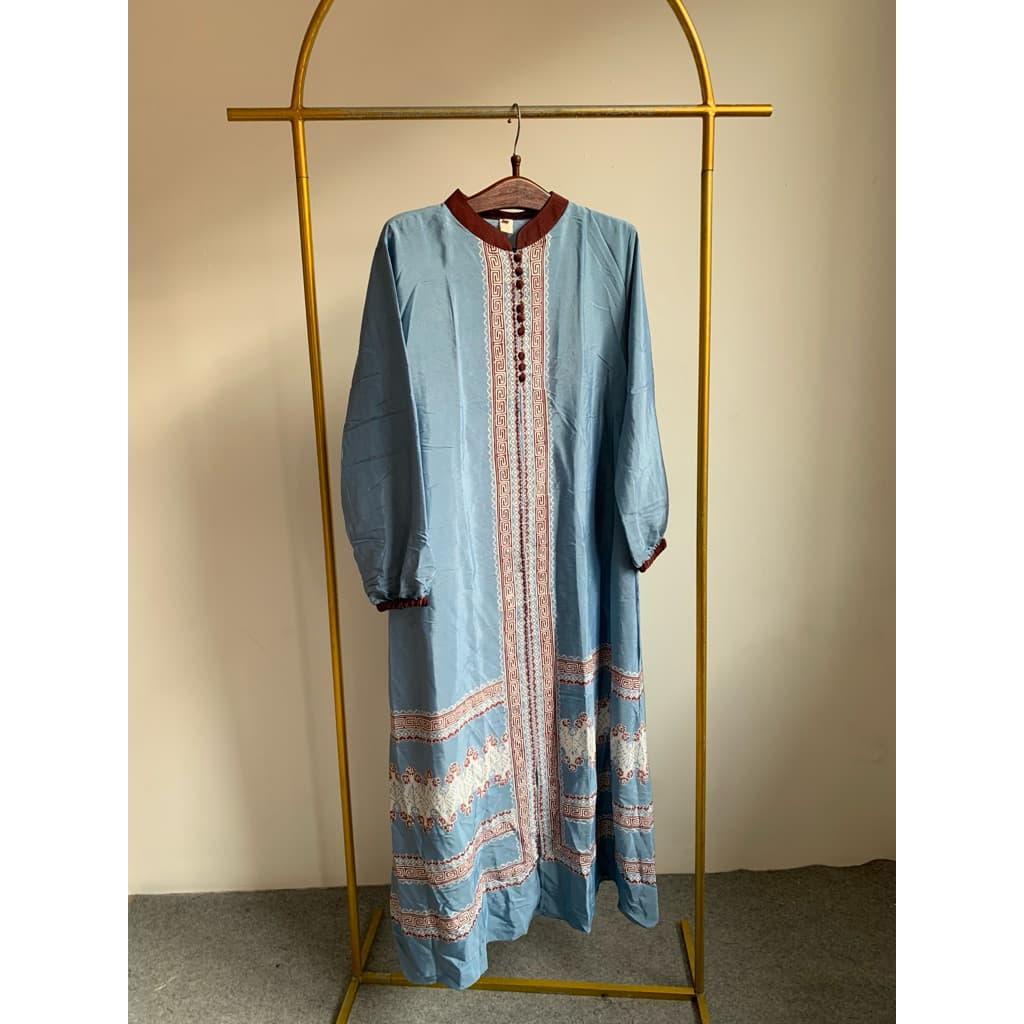 Qonita Batik | Gaun Outer Zenita | Gaun Batik Premium 8