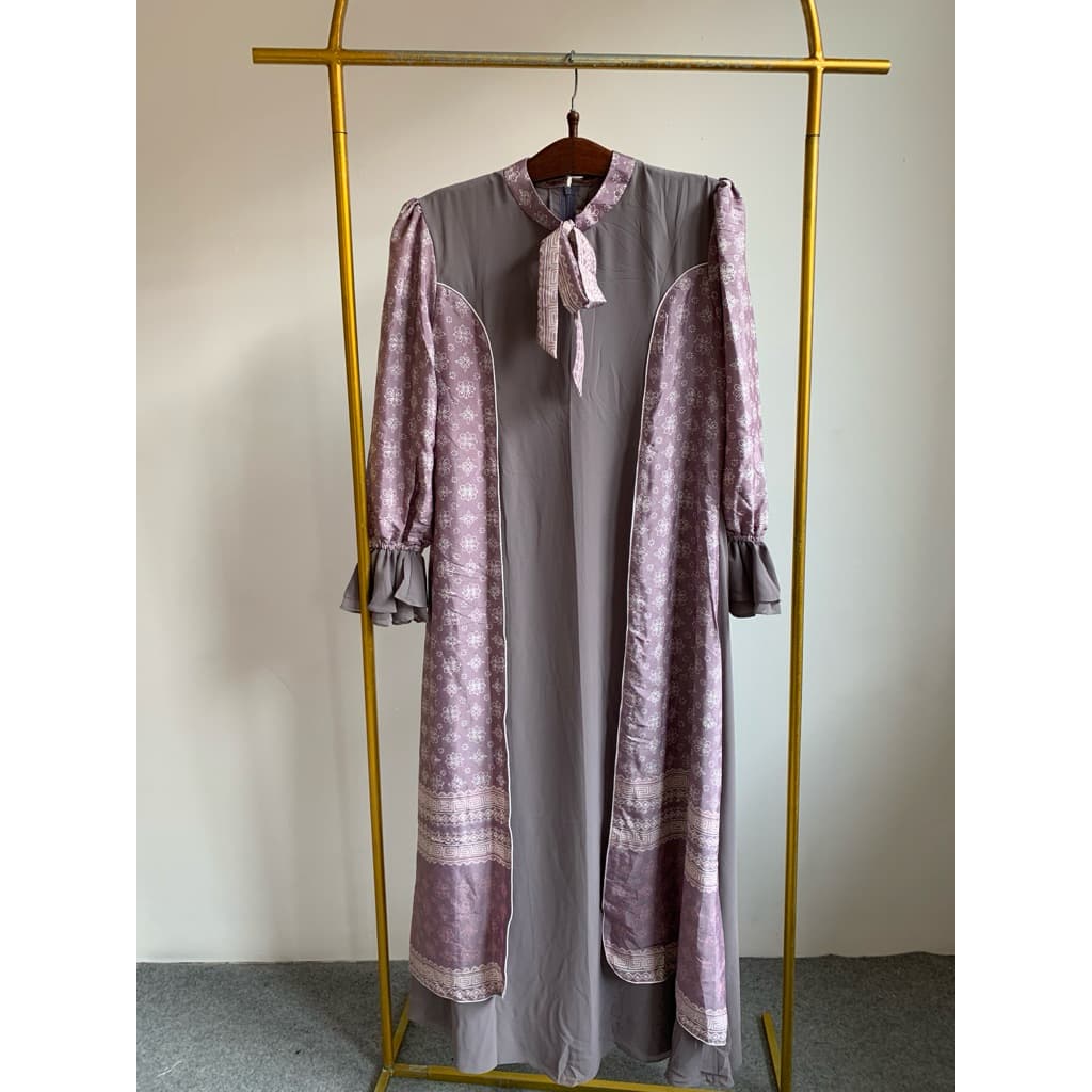 Qonita Batik | Gaun Saquita MK Soft | Gaun Batik Premium 8