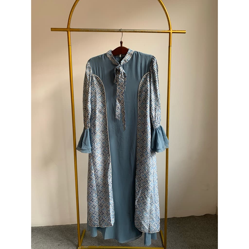 Qonita Batik | Gaun Saquita MK Soft | Gaun Batik Premium 9