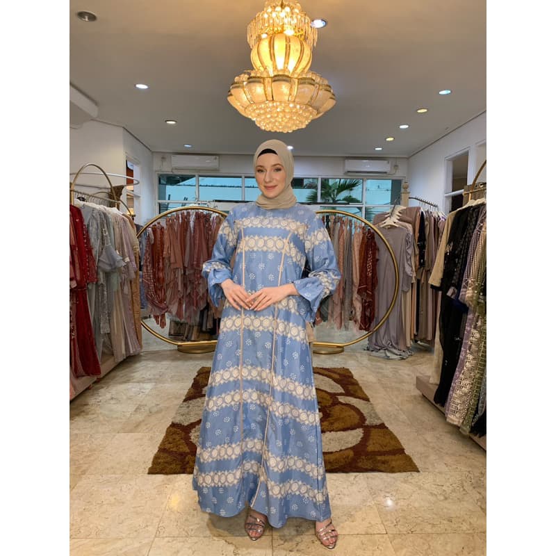 Qonita Batik - Gaun Syaquila 2