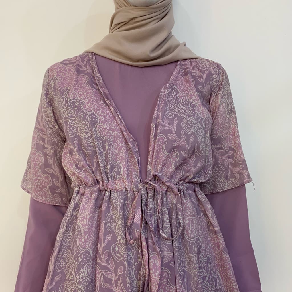 Qonita Batik Gaun Zareen Tersedia Dalam Berbagai Warna 2