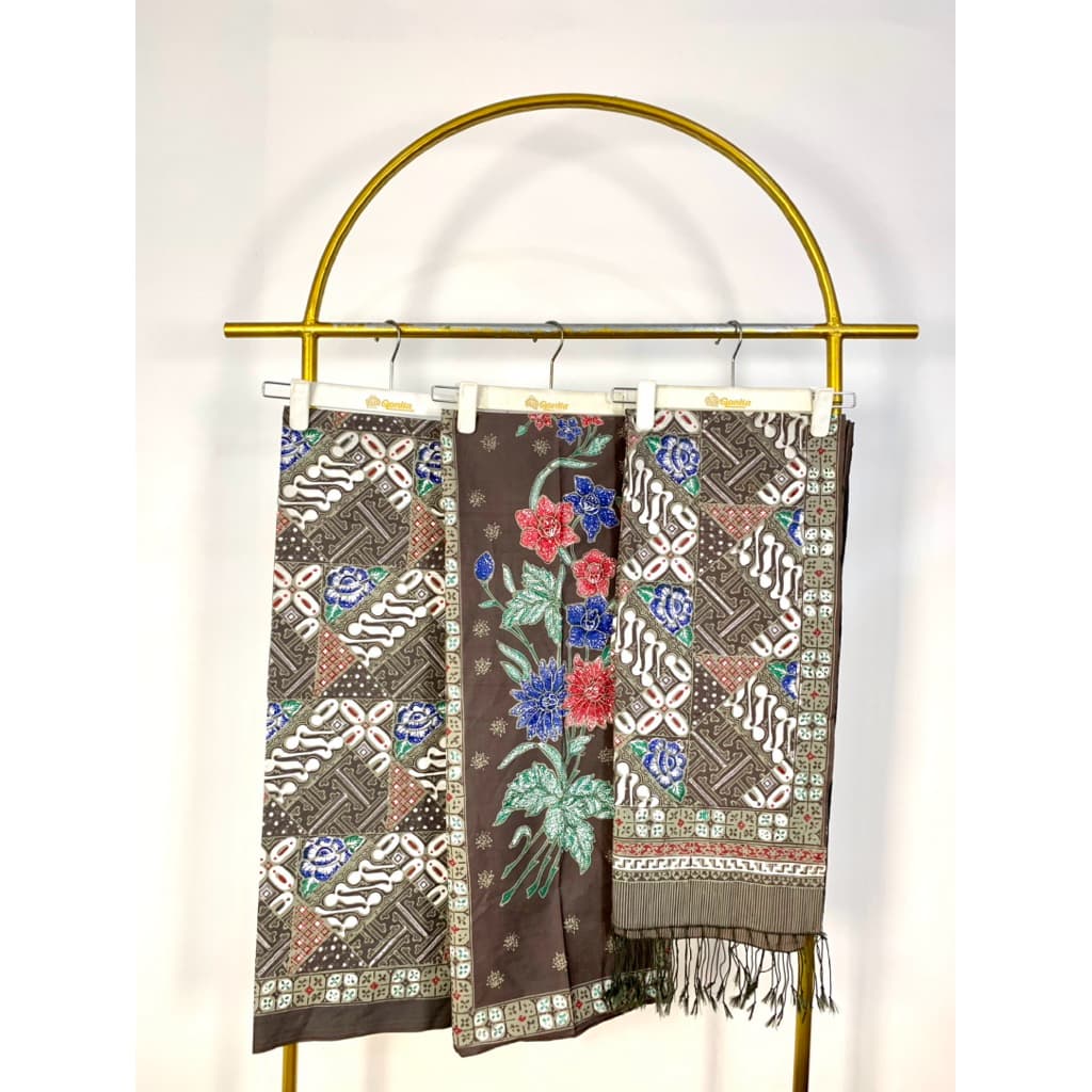Qonita Batik Kain Sarimbit Katun - Kain Batik Satimbit Cap 4