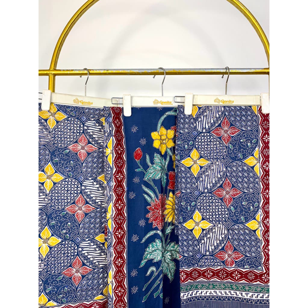 Qonita Batik Kain Sarimbit Katun - Kain Batik Satimbit Cap 5