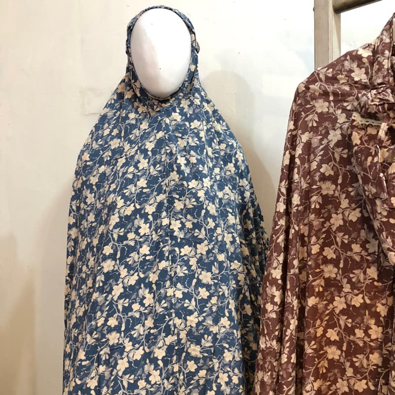 Qonita | Mukena Rayon Urban Full Premium | Mukena Nyaman | Mukena Batik 2