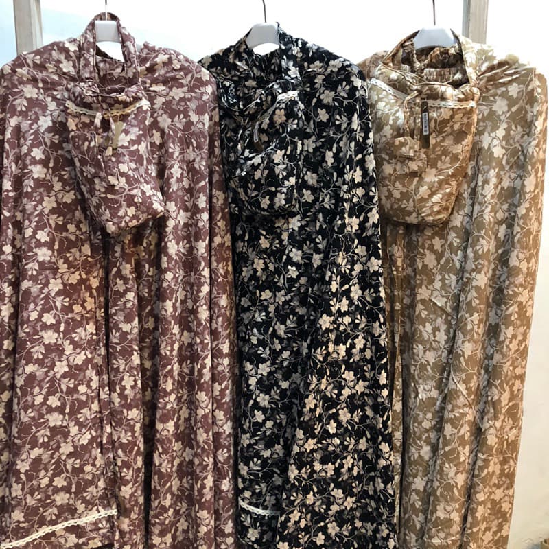 Qonita | Mukena Rayon Urban Full Premium | Mukena Nyaman | Mukena Batik 3