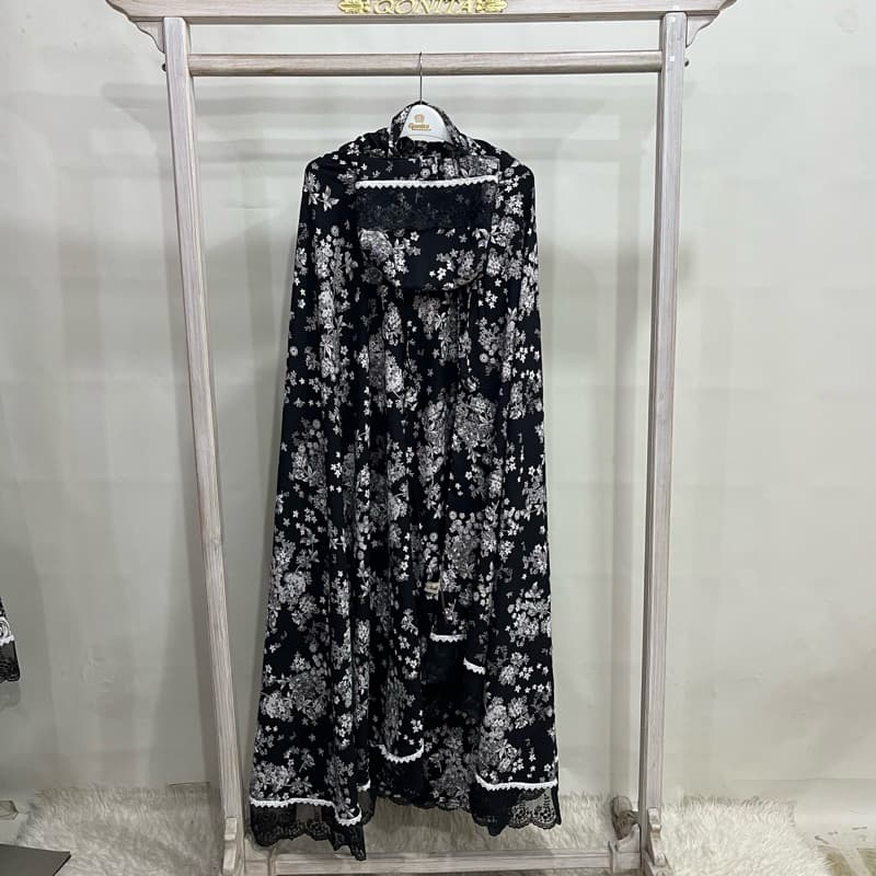 Qonita | Mukena Renda Tile | Mukena Rayon | Mukena motif 5
