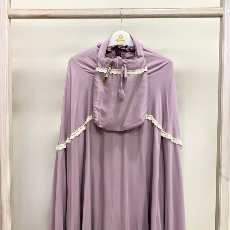 Qonita | Mukena Twill Renda | Mukena Daily | Mukena Adem | Mukena Nyaman 6
