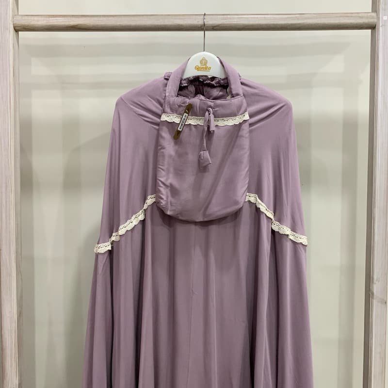 Qonita | Mukena Twill Renda | Mukena Daily | Mukena Adem | Mukena Nyaman 7