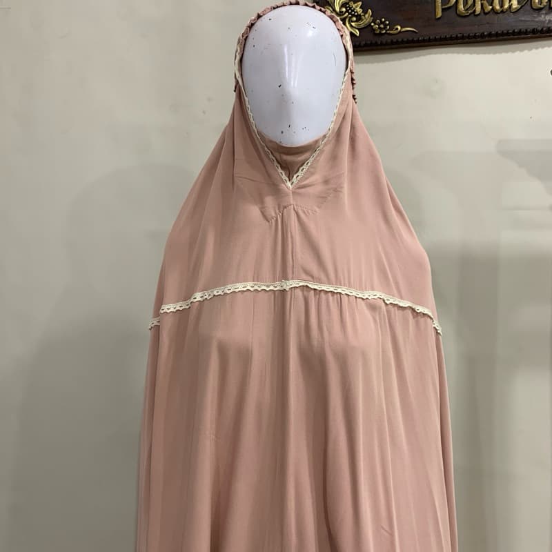 Qonita | Mukena Twill Renda | Mukena Daily | Mukena Adem | Mukena Nyaman 9