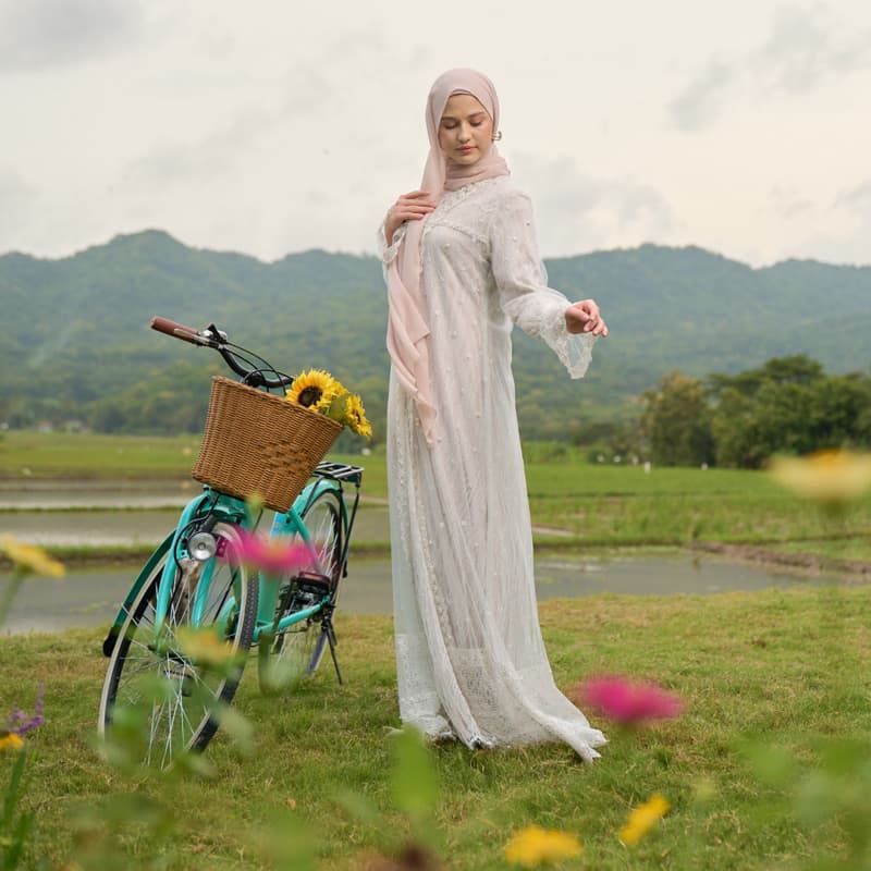 Raya Series | Qoni | Aycel Dress | Gaun Pesta Premium | Look Mewah dan Elegan 4