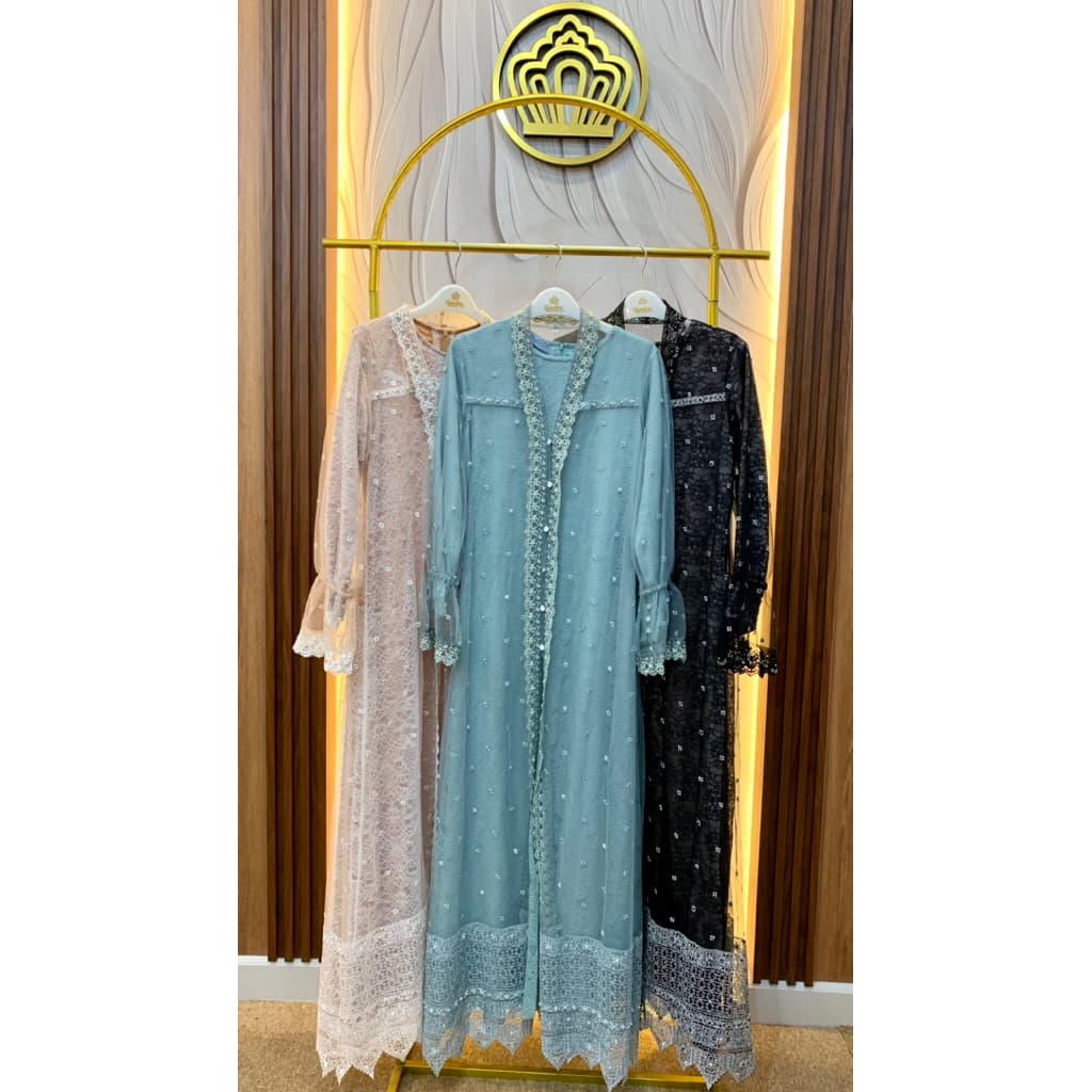 Raya Series | Qoni | Aycel Dress | Gaun Pesta Premium | Look Mewah dan Elegan 8