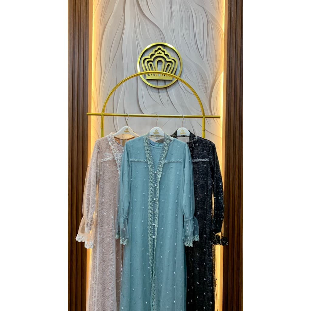 Raya Series | Qoni | Aycel Dress | Gaun Pesta Premium | Look Mewah dan Elegan 9